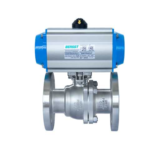 【BERSST】氣動法蘭球閥